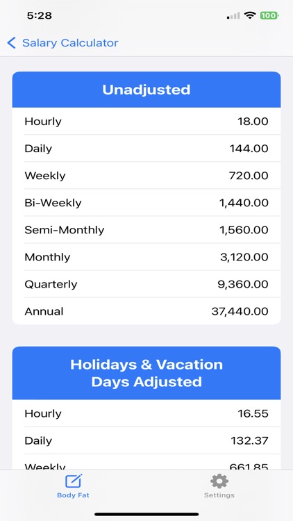 Salary Calculator: Simple