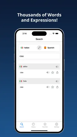 Game screenshot Spanish Italian Dictionary + hack