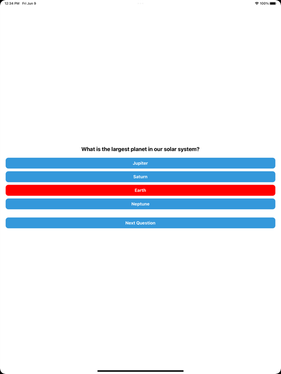 Screenshot #6 pour KU Quiz App
