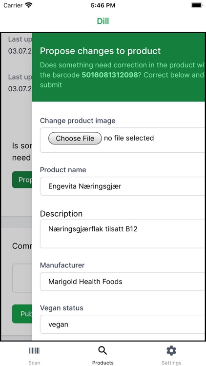 Dill - Vegan Product Scanner screenshot-3