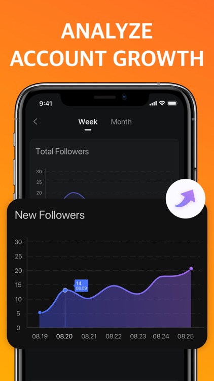‎Followers Tracker Reports+ screenshot-3