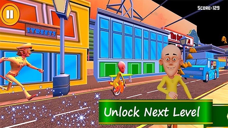 Motu Patlu Super Hero Skater screenshot-4