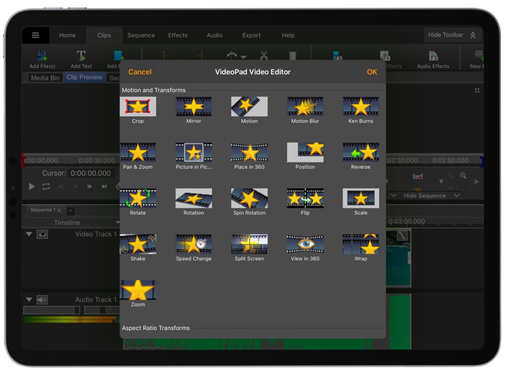 VideoPad - Video Editor screenshot 2