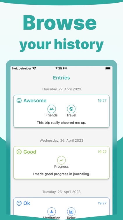 Happy Mood Journal screenshot-4