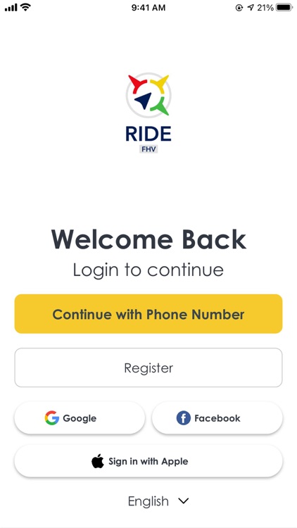 Ride FHV (Rider App)