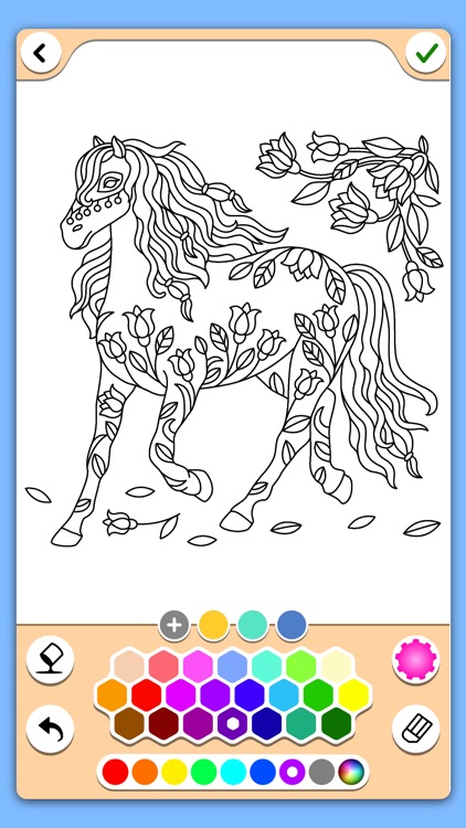 Horse coloring game screenshot-7