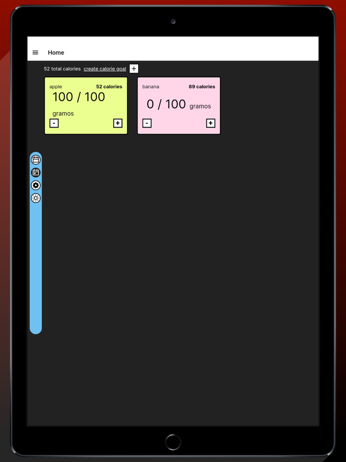 efficient calorie tracker