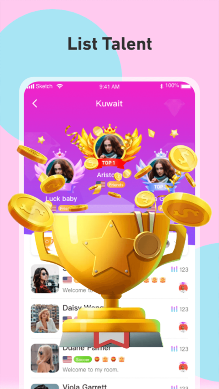 Binmo-Group Voice Chat Rooms