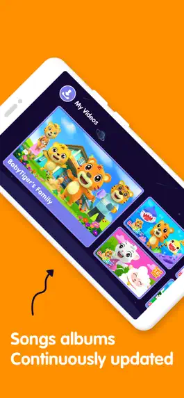 Game screenshot Baby Tiger TV-Nursery Rhymes mod apk