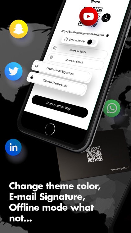 Justagg: Digital Business Card