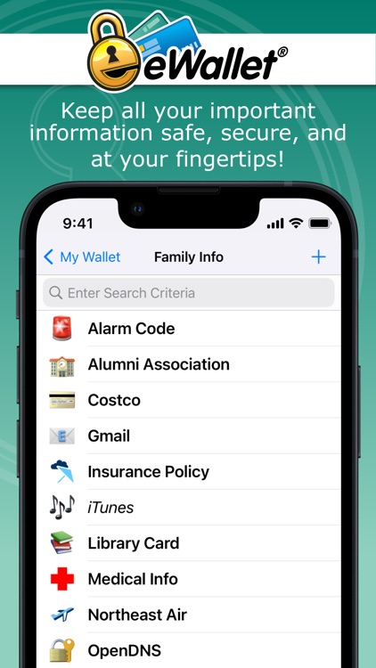 eWallet - Password Manager screenshot-0