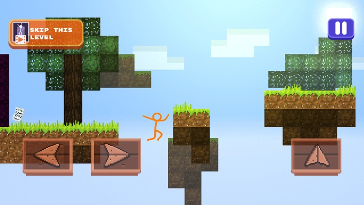 Stickman Parkour Skyland screenshot-3