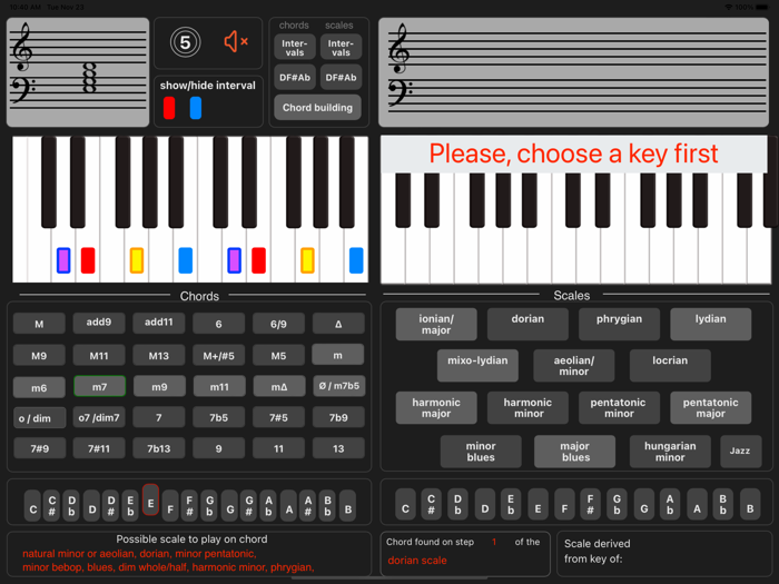 Piano Scales and Chords
