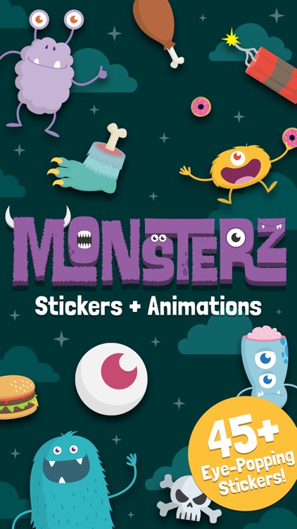 Monsterz Stickers