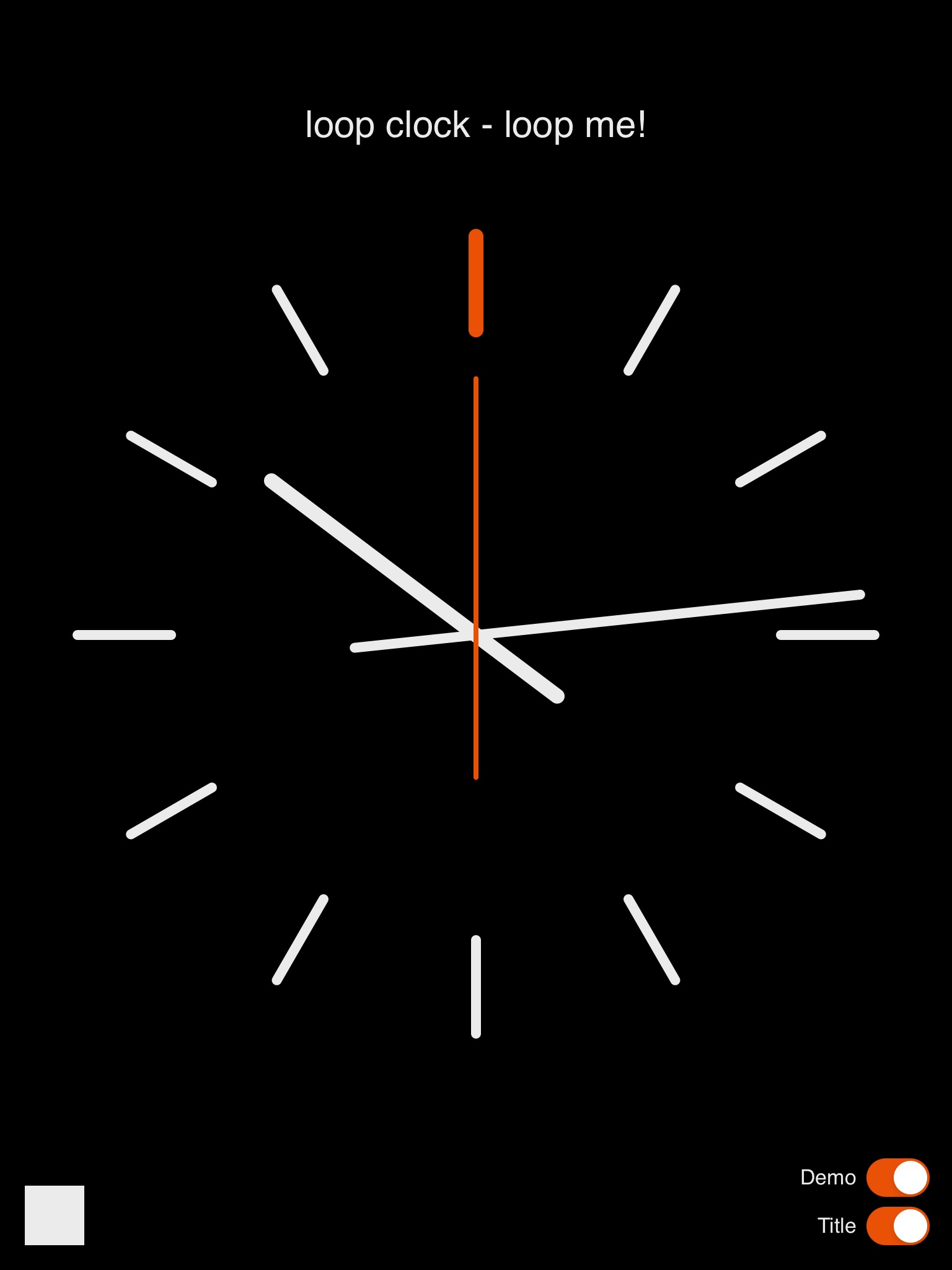 loop clock screenshot 3
