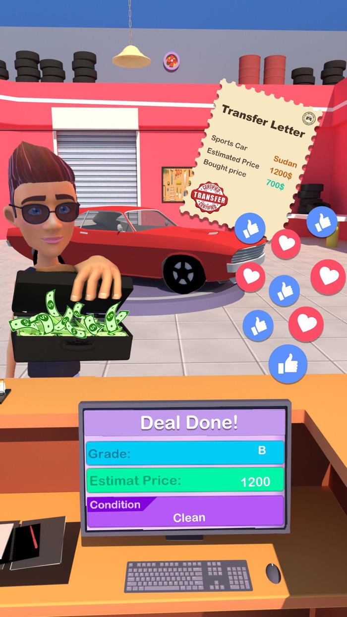 Car Broker 3D Repair Tycoon