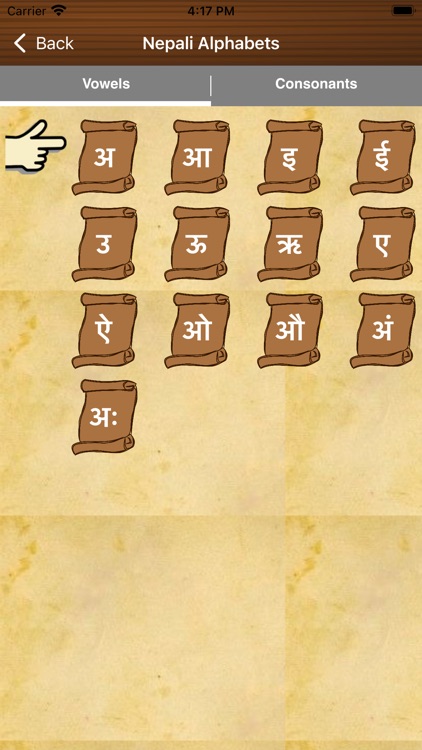 nepali language alphabet