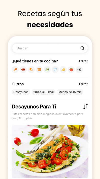 Fitia: Dietas, Contar Calorías screenshot 3
