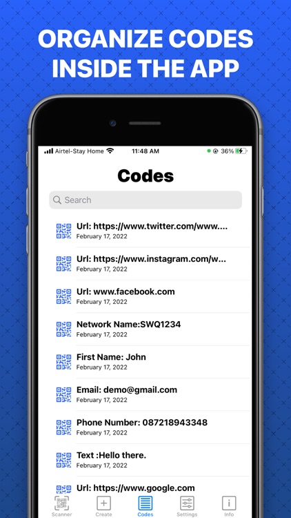 QR code & barcode reader · screenshot-5