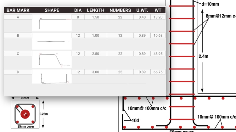 Bar Bending Schedule rebar bbs screenshot-4