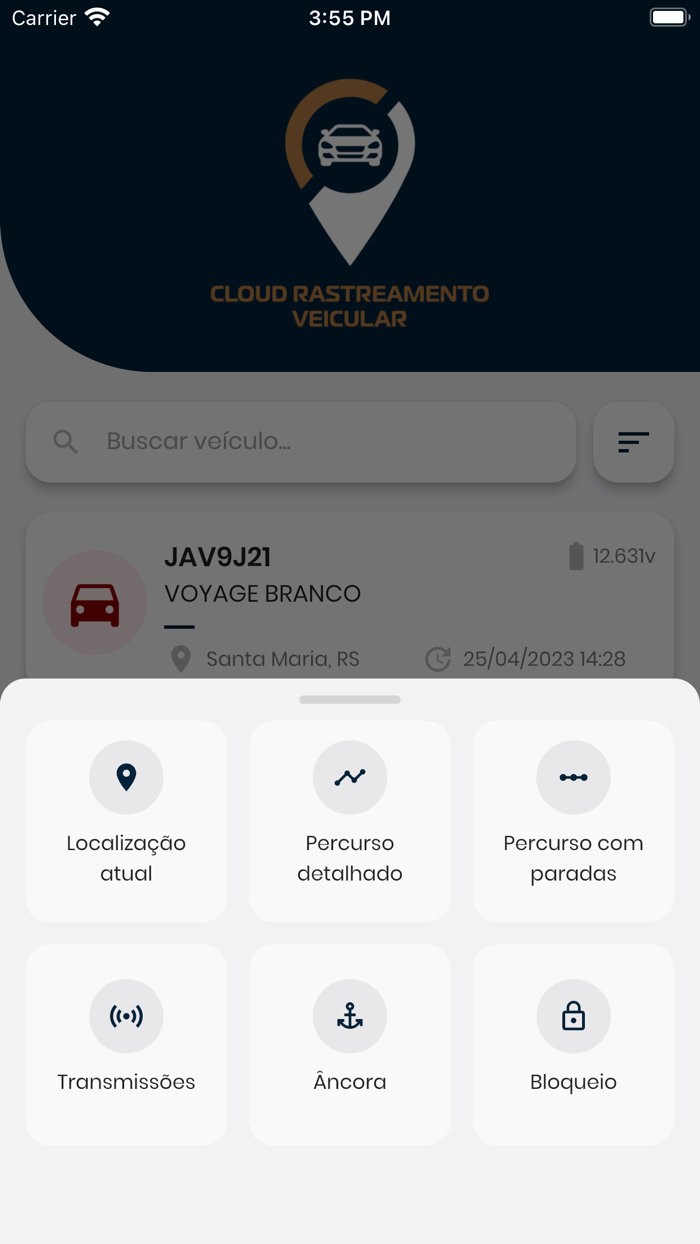 Cloud Rastreamento Veicular