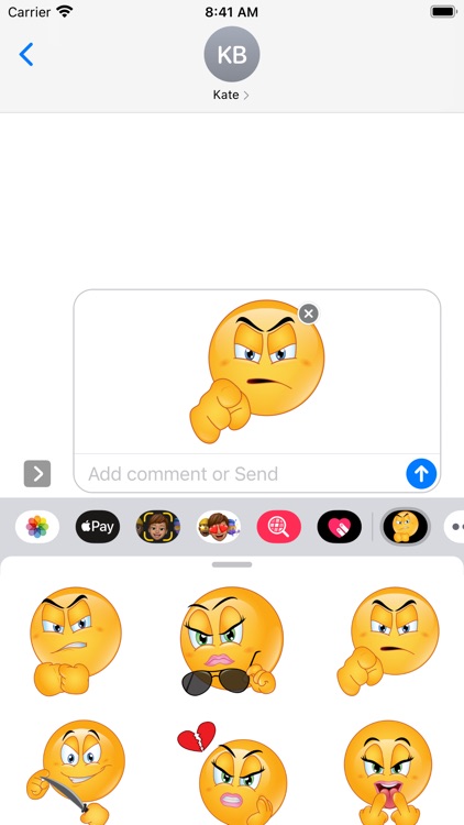 Bad Emoji for iMessage