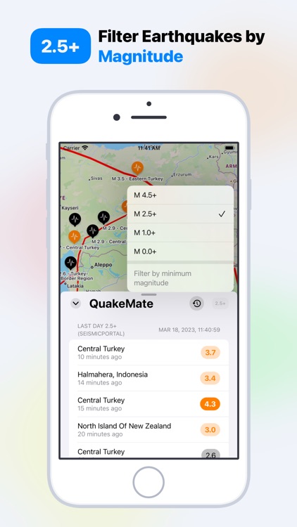QuakeMate: Track Earthquakes screenshot-3
