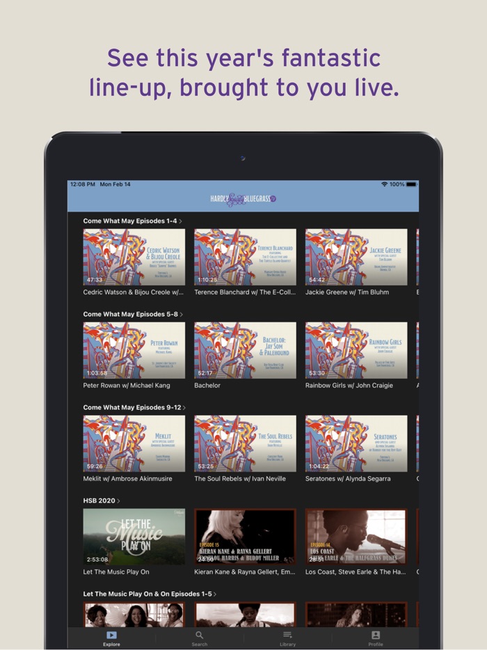 Hardly Strictly Bluegrass TV