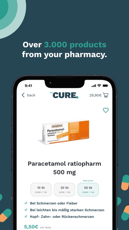 CURE: We deliver health.