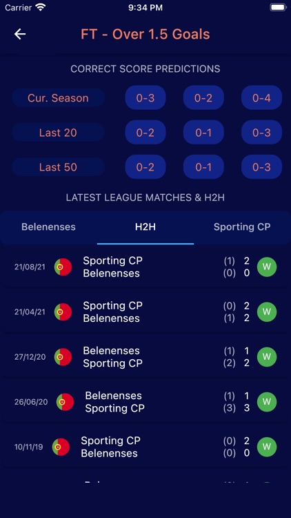 Poisson Distribution Football screenshot-4