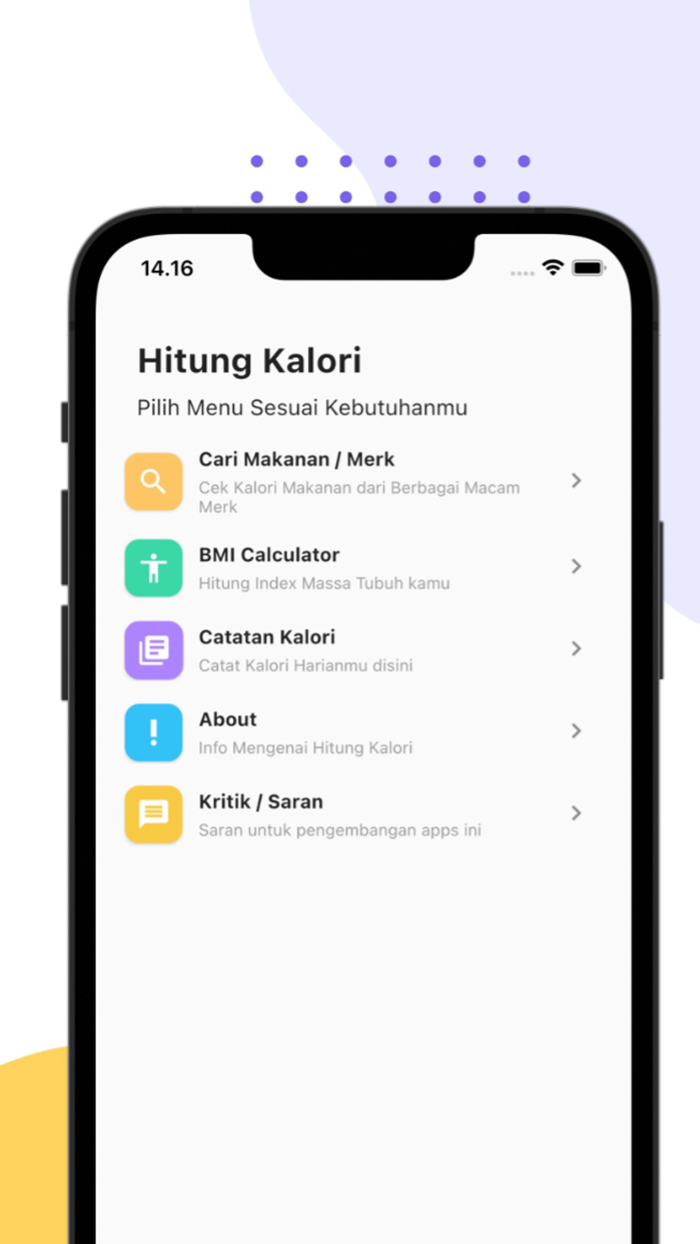 Hitung Kalori Makanan