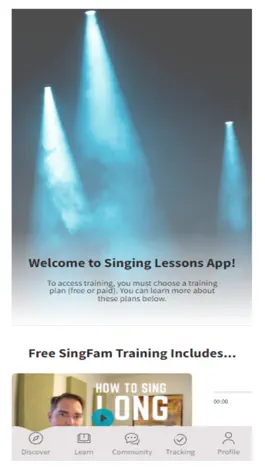 Game screenshot Singing Lessons App hack