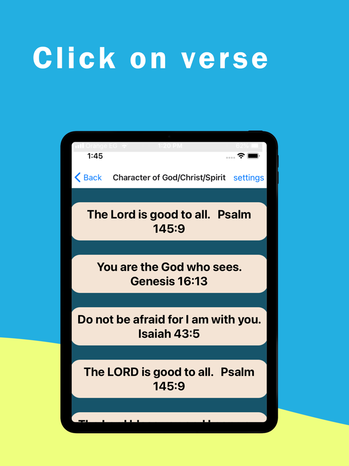 Sunday School Verses