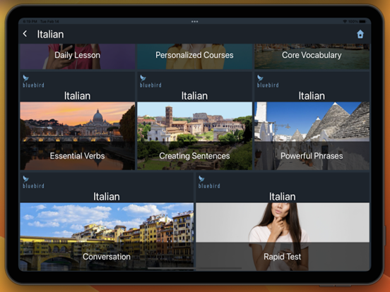 Bluebird: Learn Italian screenshot 12