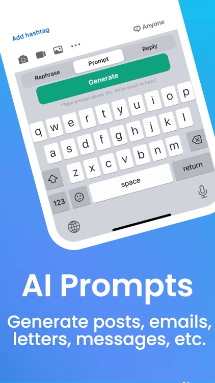 Nathos AI Keyboard, AI Writer