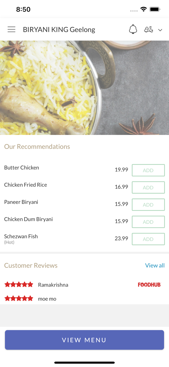 BIRYANI KING Geelong