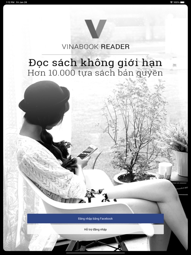 Vinabook Reader - 10.000 ebook