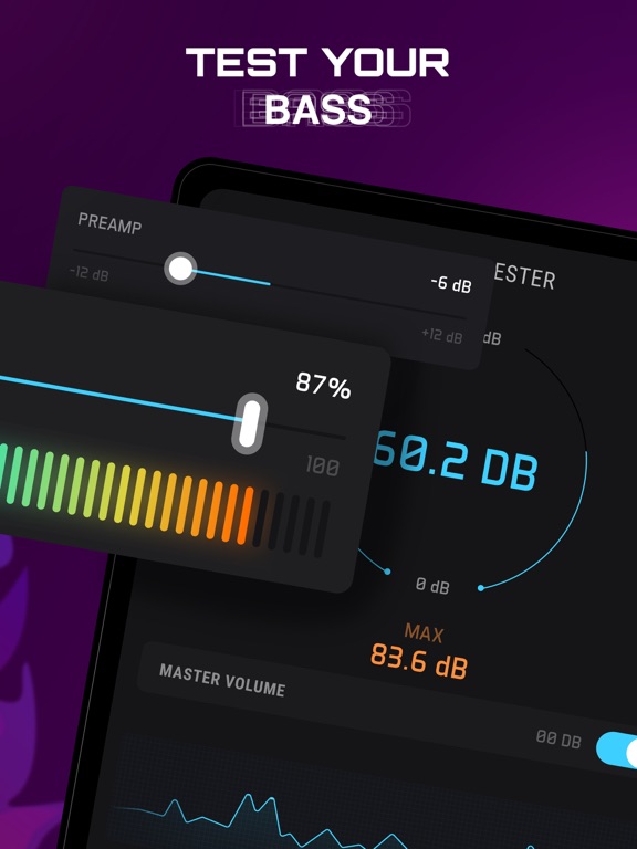 Bass Tester & Booster Pro screenshot 2