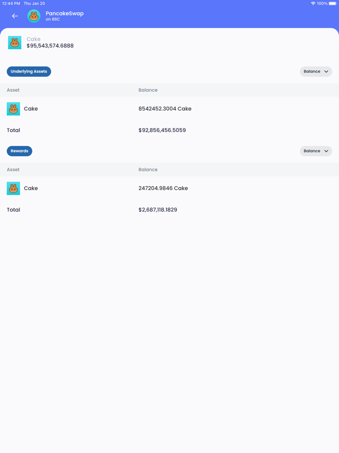 DePocketKaopiz DeFi Dashboard
