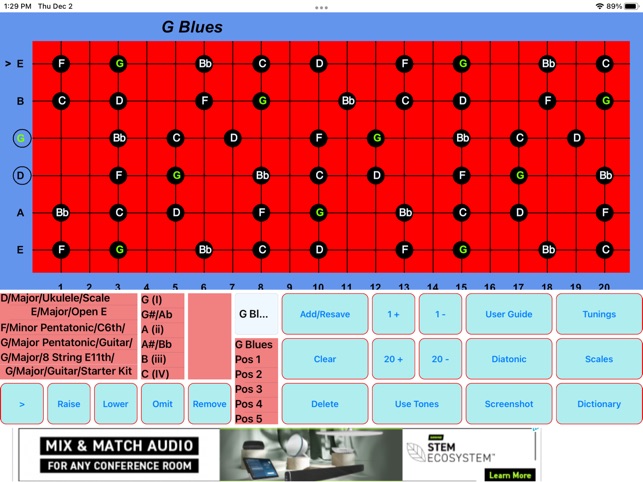 chord scale finder