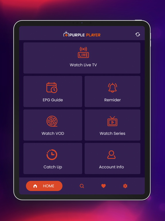 Purple Playlist Player screenshot 2