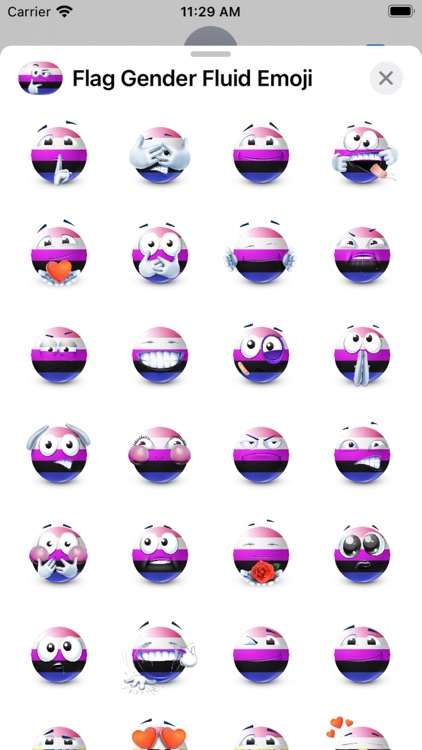 Genderfluid Flag Emoji