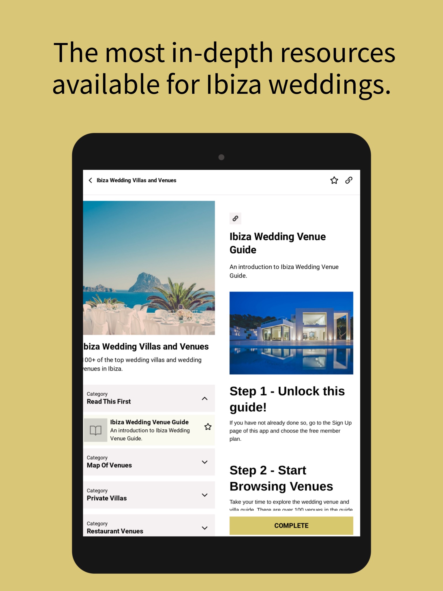 Ibiza Weddings screenshot 3