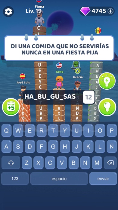 No Seas Devorado - Guess Words iPhone Capturas de pantalla