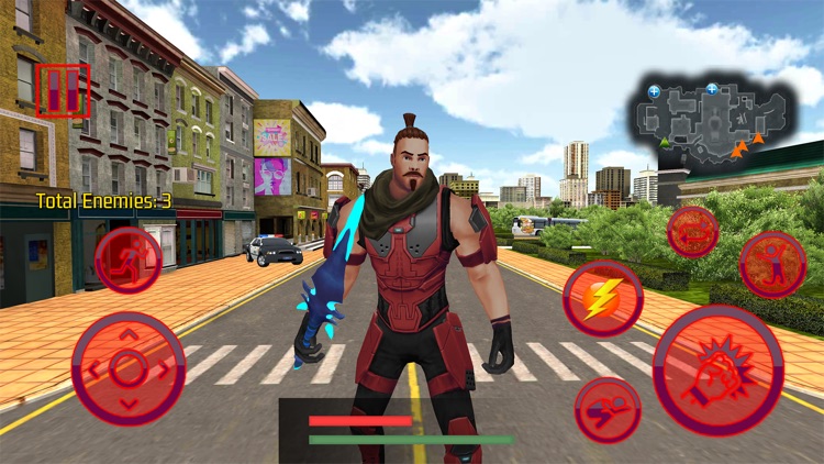Superhero Robot Fighting Games screenshot-3