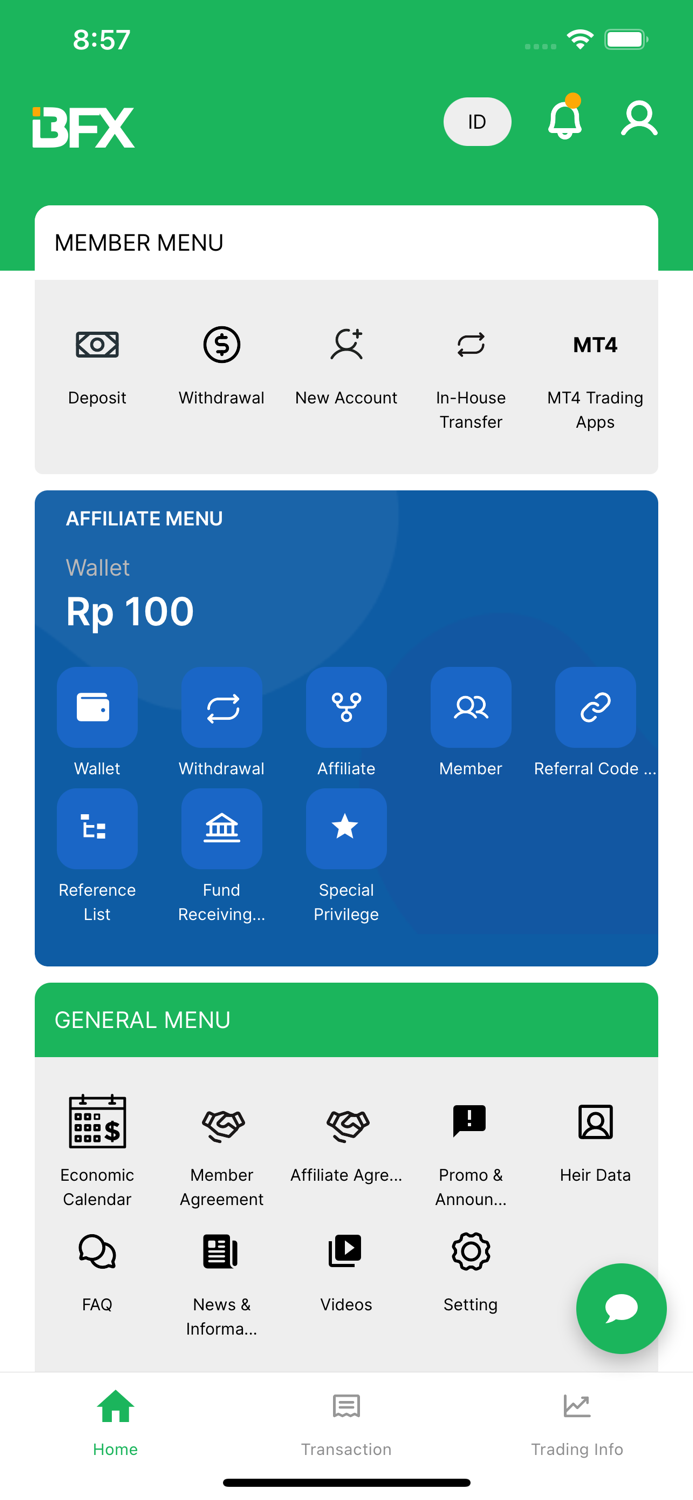 BFx Mobile 4.0