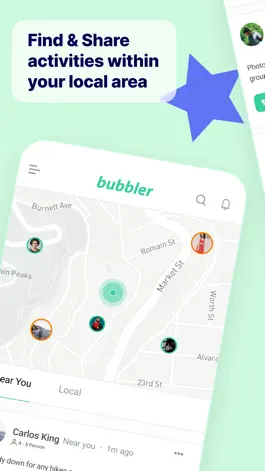 Game screenshot Bubbler - Share, Find, Hangout hack