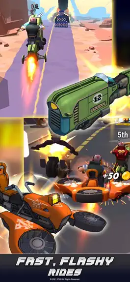 Game screenshot Race On - Bike Brawl Racing hack