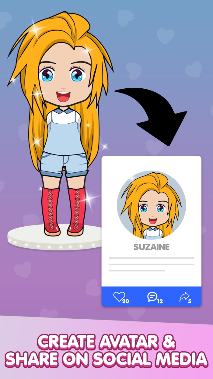 Chibbi Fashion Doll Avatar