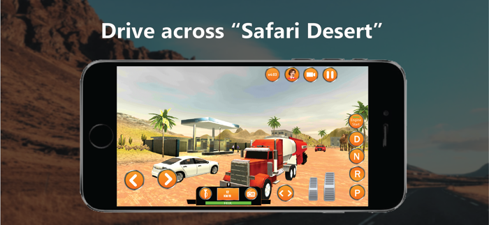 قيادة شاحنة بضائع